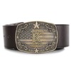 Western Belt Buckle Men Initial Letter ABCDJRM to Z Rodeo