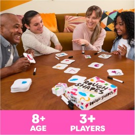 Spin Master Rough Shapes Quick-Drawing Game for Artists & Doodlers of All Levels New Gift
