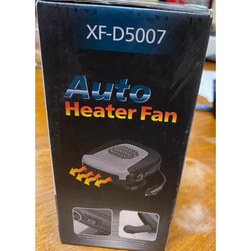Auto Heater Fan XF-D5007 12 V NEW IN BOX