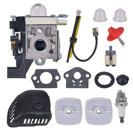 Mikatesi SRM 225 Carburetor Tune Up Kit for Echo SRM225 GT225 GT225i PE225 PAS225 SHC225 PPF225 SRM225i SRM225SB SRM225U GT225L GT225SF PPF235ES PPT235ES SHC225S Trimmer Weedeater Engine Parts Carb