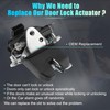 QUARKZMAN Replacement Tailgate Lock Actuator For Skoda Fabia Roomster 2006-2015