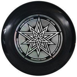 X-COM Sports Disc Ultimate Disc for Competition, Genuine X-COM 6.1 oz (175 g), Black