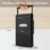 Cassette Player & Recorder with USB Lapel Microphone - USB