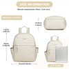 Miss Lulu Stylish PU Leather Women's Backpack, Waterproof Women's Backpack
