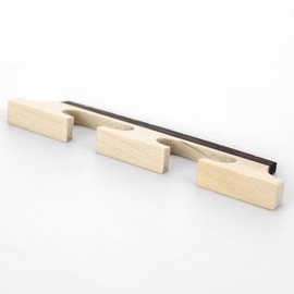 6 String Banjo Bridge 3 Legged Banjo Parts Maple Ebony