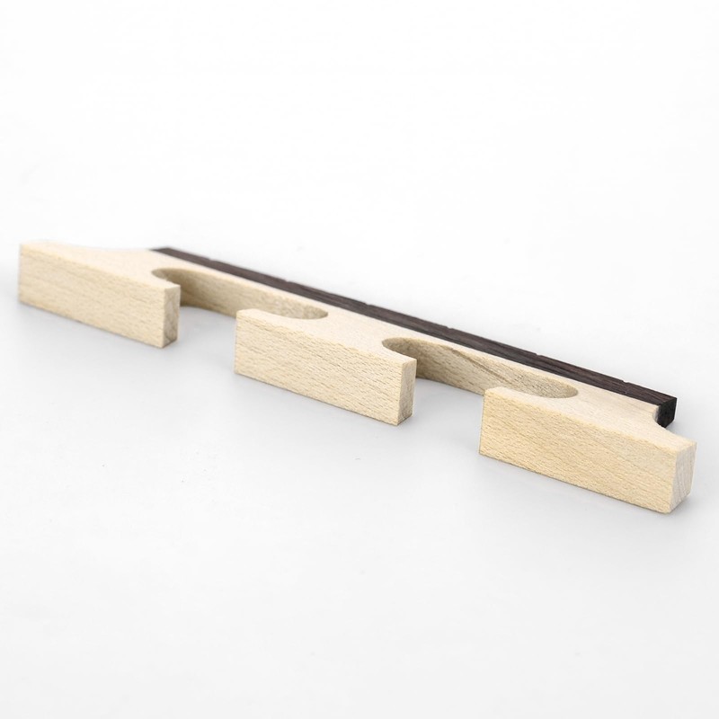 6 String Banjo Bridge 3 Legged Banjo Parts Maple Ebony