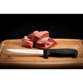 Mundial 6-Inch Stiff Boning Knife, Black