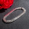 Classic Fashion Men 100% 925 Sterling Silver Bracelet Punk Style
