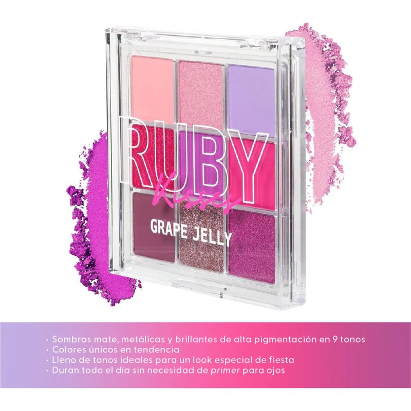 Paleta de Maquillaje Multi Color - Ruby Kisses Grape Jelly