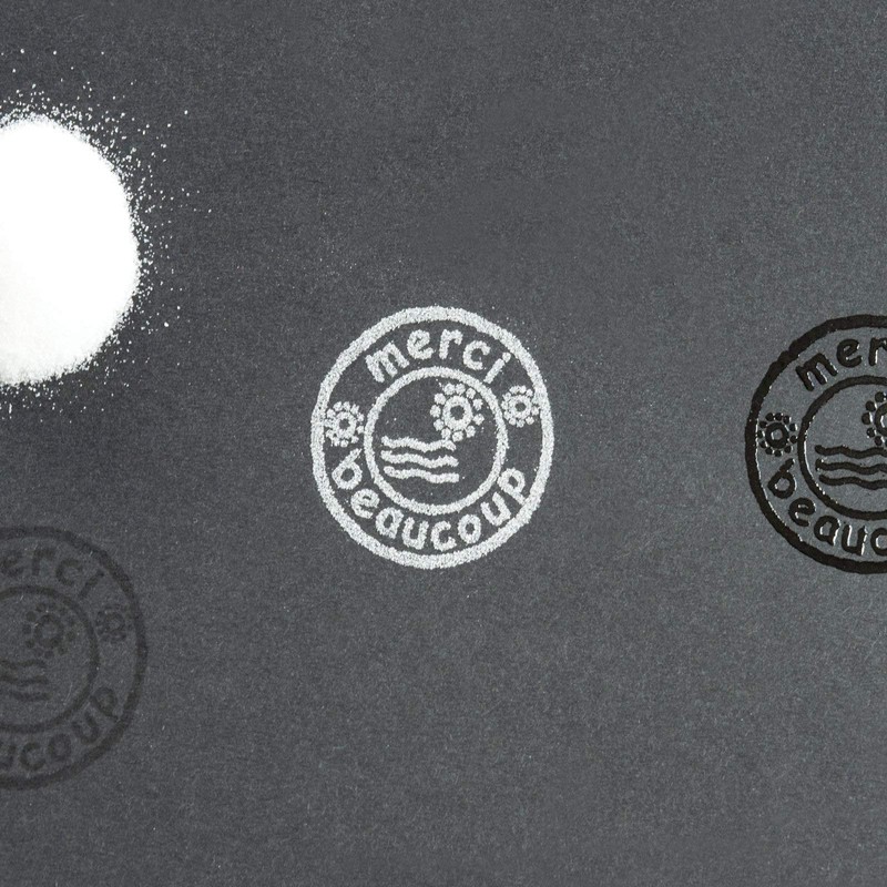 Aladine - Polvere per sciogliere Izink trasparente smaltata - Embossing