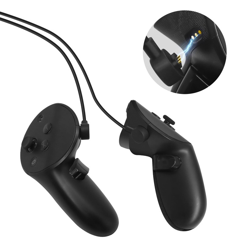 GQLQR 2 in 1 Magnetic Charging Cable for Meta Quest