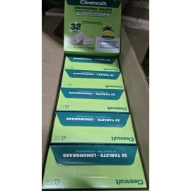 Cleancult DISHWASH Detergent Tablet. Cleancult Brand. Lemongrass SCENT. FULL CASE!!