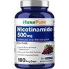 NoosaPure Nicotinamide Resveratrol 180 tablets, 1 piece / 누사퓨어 니코틴아마이드 레스베라트롤 180정, 1개