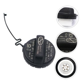 Gatuida Durable Rotary Fuel Tank Cover Compatible with Toyota Oil Cap with Sling Prevents Loss Reliable Fuel Cap for Efficient Use