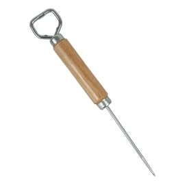 Ventasclub Picahielos Con Destapador 25cm Mango De Madera