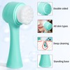Beomeen Face Brush 2 in 1, Facial Cleansing Exfoliating Scrubber
