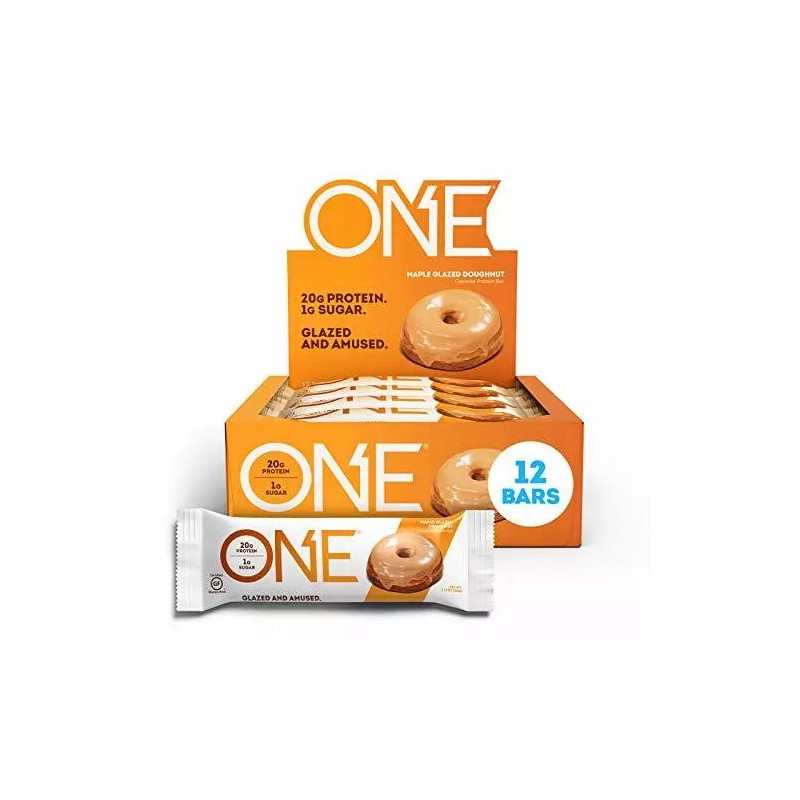 ONE Protein Bars, Maple Glazed Doughnut 2.12 oz (12 Pack)