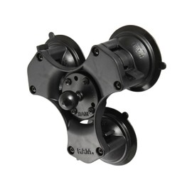 triple suction base 1" ball