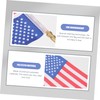 Kisangel 40pcs Small American Flags Sticks Usa Flags for Independence