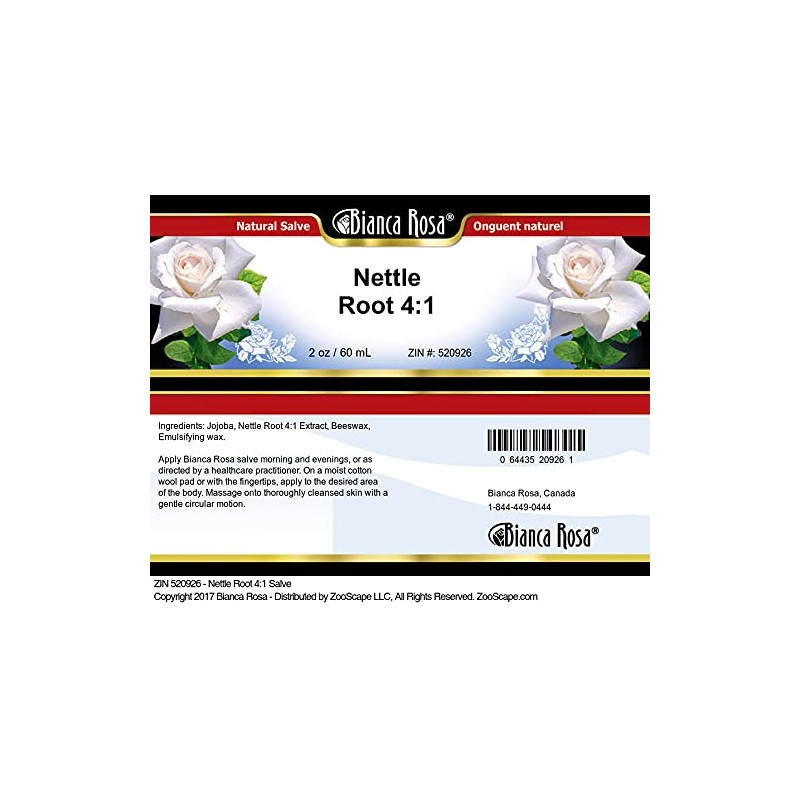 Nettle Root 4:1 Salve (2 oz, ZIN: 520926) - 3