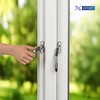 XFORT Key Locking Inline Window Handle Installation Kit in Polished