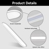 Naroume 37.4" Metal LED Ceiling Light,Slim, Edge Lit - 55W