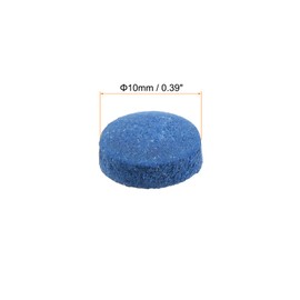 PATIKIL 10 mm Diameter Pool Cue Tips, Pack of 5 Pool Billiard Cue Tips, Pool Stick Replacement Tips, Pool Stick Tips, Snooker Cue Tips, Blue