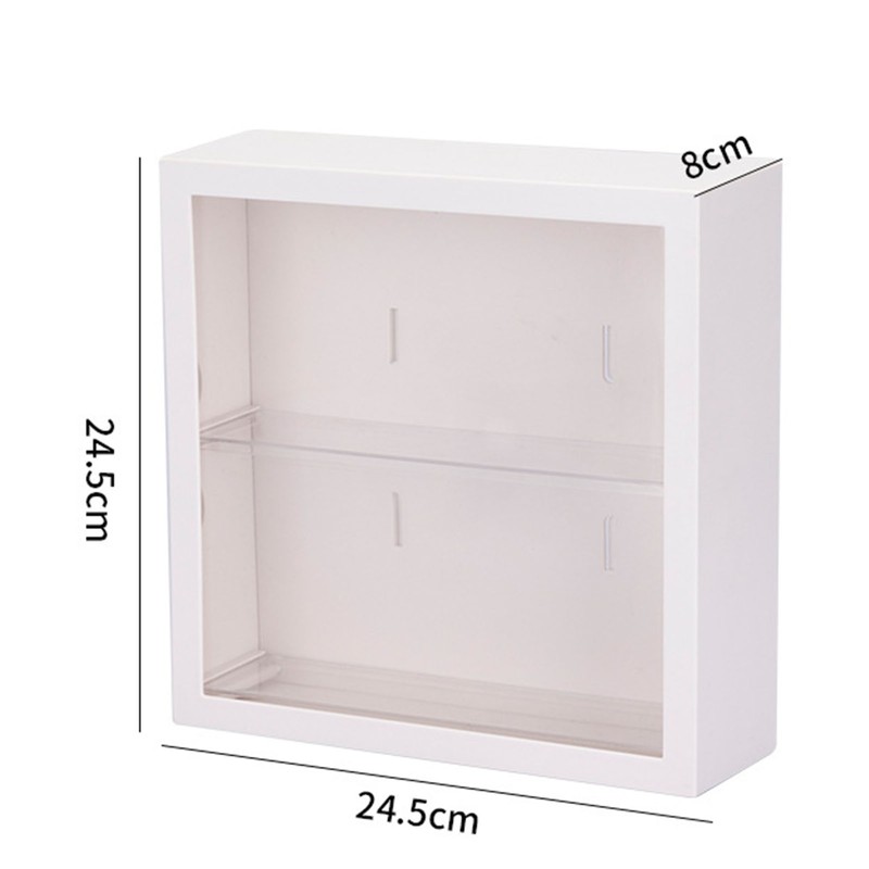 Wall Mounted Showcase Blind Box Figures Display Case Handicraft Storage