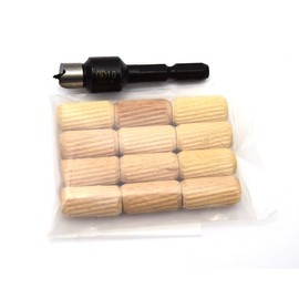 Onishi Kogyo Hexagonal Shaft Dowel Cone (NO.22) 0.4 inch (10 mm) Set Set Includes: Cones + Wood Dowels 12 Pieces