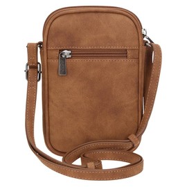 Pepe Jeans Holly Faux Leather Wallets and Wallets Black Brown Navy Various Sizes, brown, Mobile shoulder bag