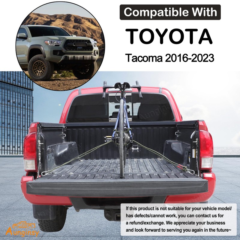Car Tailgate Tie Down Anchor Bed Cleat Compatible with Toyota