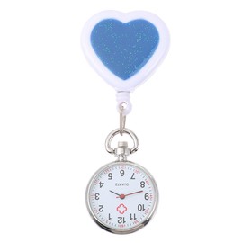 Hemobllo 1pc Pocket Watch Nurse Hanging Watch Nurse Watch Doctor Watch Hanging Chest Watch Nursing Chest Watch Retractable Chest Watch Nursing Watch