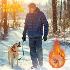 ihuan Thermal Cycling Gloves Women Men Warm Cycling Gloves Ski Gloves Winter Gloves Touchscreen Waterproof Windproof Non-Slip Sports Gloves for Running, Skiing, Hiking