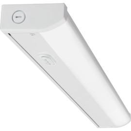 Juno UCES 24 Inch LED Under Cabinet Lighting, LED Kitchen Cabinet Light Fixture Hardwired, Dimmable, Damp Rated, Selectable Soft, Warm, Neutral White Light (UCES 24IN SWW6 90CRI WH M6)