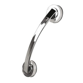 DOITOOL Suction Bath Grab Bar, Bathroom Balance Bar, Bathroom Suction Shower Handle Grab Bar, Safety Hand Rail Support Bar for Tub, Handicap, Elderly, Kid, Injury, Senior Assist Bath Handle (Silver)