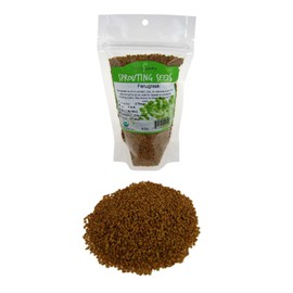 Handy Pantry Organic Fenugreek Sprouting Seeds -1/2 Lbs (8 oz)- Seeds for Planting, Hydroponics, Growing Sprouts, Grinding For Spices & More