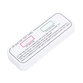 ROMISBABA 20pcs Uv Test Cards for Accurate and Detection Light Wavelength Indicator Cards for Household and Easy Use Detection Labels