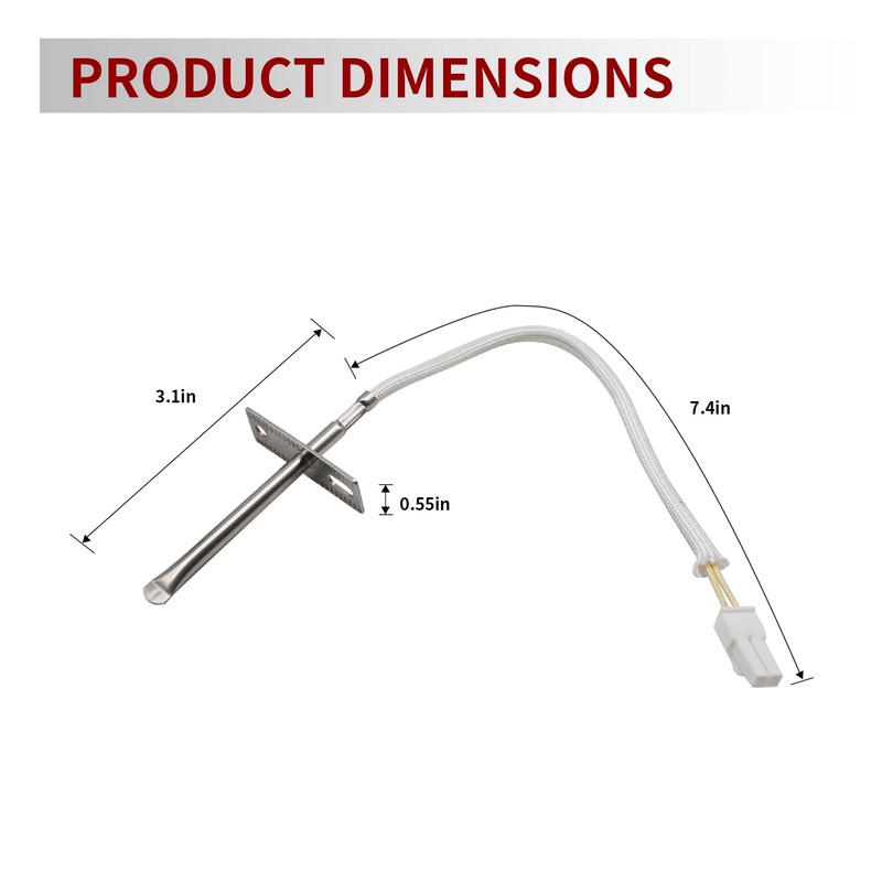 WB23X5340 Gas Range Oven Temperature Sensor Replacement