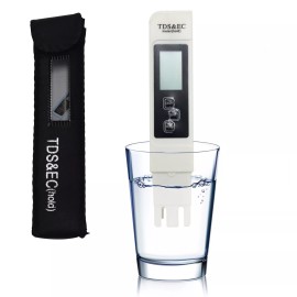 Effluvialtech TDS Meter Digital Tester 3 in 1 for Testing Water TDS& Conductivity& Temperature