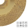 PRODIAMANT Grinding Disc Diameter 125mm K18 - Tungsten Carbide Coated