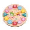Lelin L10262 Toys-Learning Clock, Multicolour