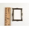Unbranded Dollhouse Miniature Picture Frame Metal Antique Bronze for Paintings