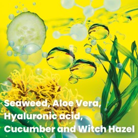 bleu & marine Bretania - Collagen & Algae Tonic Lotion | Marine Vitamins & Minerals Enriched | Youthful Skin Revitalizer | Pore Tightening & Shine-Free Appearance | Nourishing & Stimulating, 500 ml