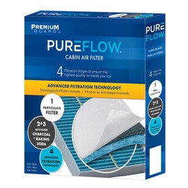 PureFlow Cabin Air Filter PC99237X | Fits 2018-2025 Toyota Camry, 2021-2025 Sienna, 2022-2025 Corolla Cross, 2019-2025 Lexus ES350, 2017-2025 Toyota Hilux, 2022-2025 Lexus NX350