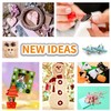 160 PCS (Black and White) Craft Buttons, Resin Buttons in