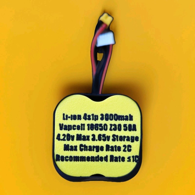 Snack Packz by Tasty Custom 4S1P 3000mAh Li-ion Battery Pack