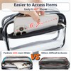 Clear Fanny Pack Stadium Approved - Packism Clear Belt Bag