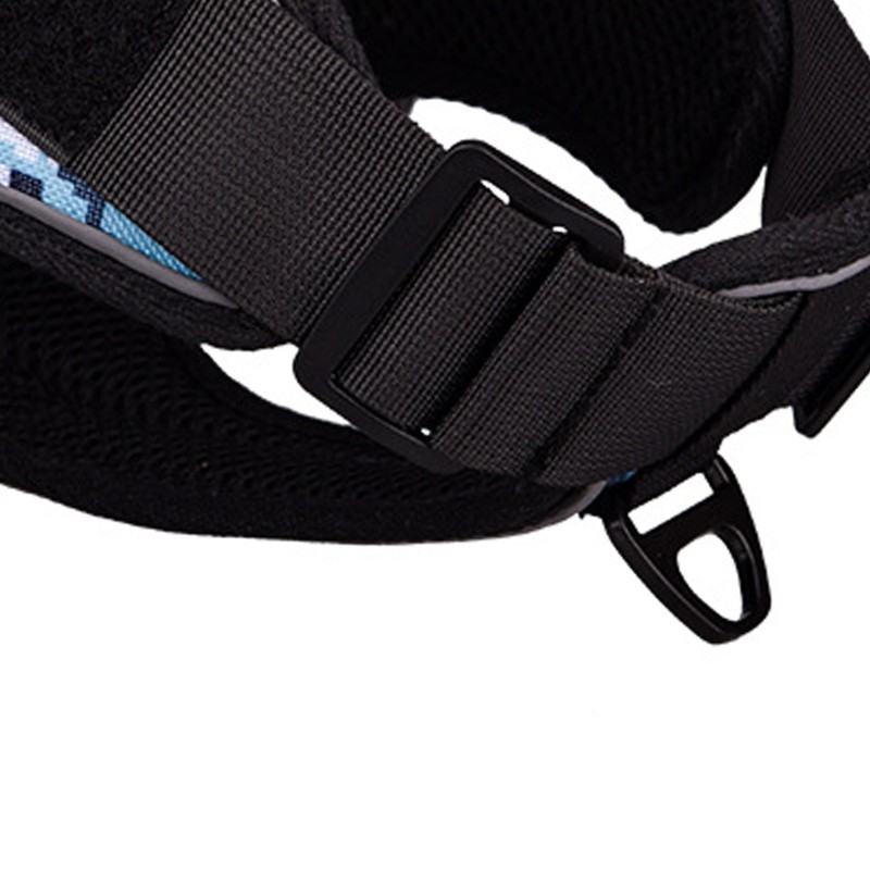 Pet Harness Waterproof Reflective Breathable Explosion Proof Punch Camouflage Dog