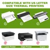 TUXIYA 100 Sheets Thermal Printer Paper 8.5 x 11 Inch,BPA