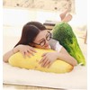 3D Cute Throw Pillow Vegetables Sofa Bed Decorative - Colour: